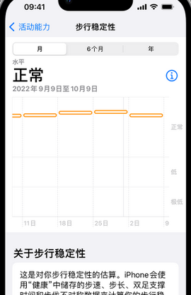 全南iPhone手机维修如何在iPhone开启'步行稳定性通知'