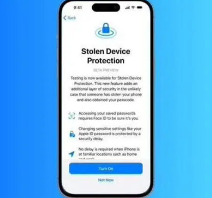全南苹果授权维修店分享被盗设备保护功能开启方法