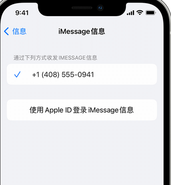 全南apple维修iPhone上无法正常发送iMessage信息 